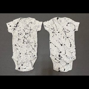 Hand Painted Onesie 0-3 Months